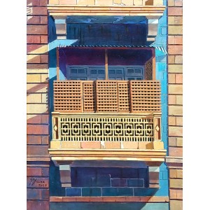 S. M. Fawad, 17 x 24 Inch, Oil on Canvas, Realistic Painting, AC-SMF-269 S. M. Fawad, 17 x 24 Inch, Oil on Canvas, Realistic Painting, AC-SMF-269